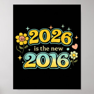Är 2016 Nostalgi Vibes Kultur Poster