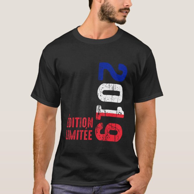 År 2019: Fransken för födelsedagen 2019 Sedan 2019 T Shirt (Framsida)