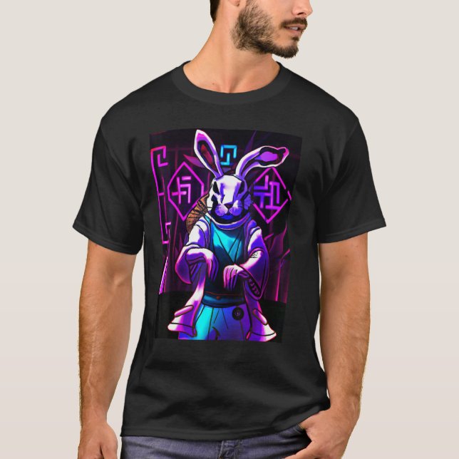 År 2023 för kinesiska kaninsyntvågen t shirt (Framsida)