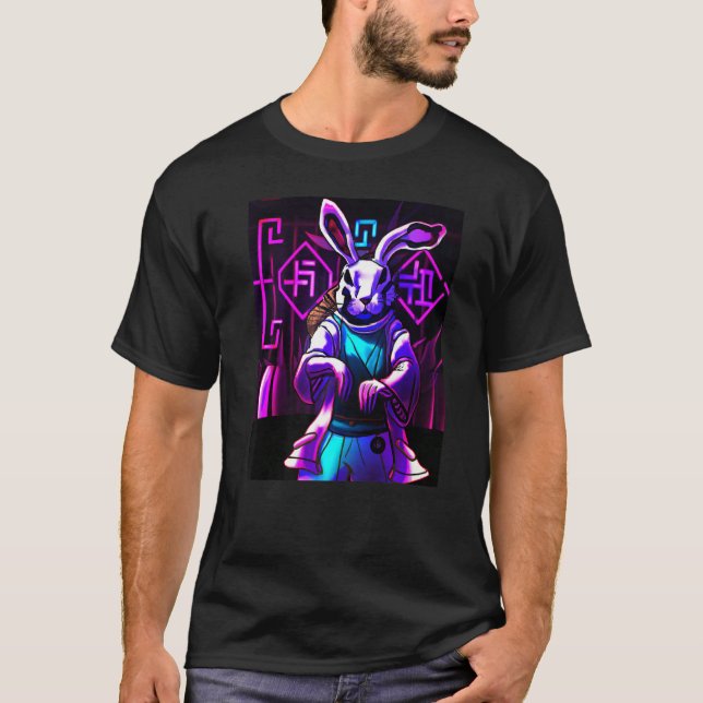 År 2023 för kinesiska kaninsyntvågen t shirt (Framsida)