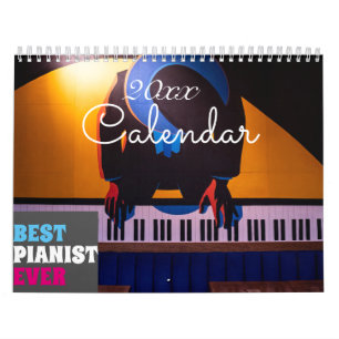 År 2023 Kalender Bästa presenten för en pianist
