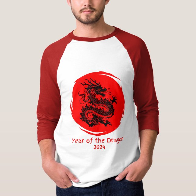 År 2024 i Röda Måne T Shirt (Framsida)