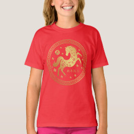 År 2026 för hästen - nytt kinesiskt år 2026 t shirt