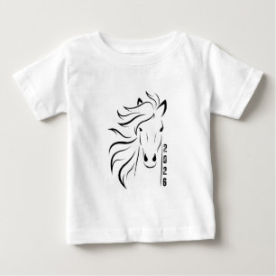 År 2026 för hästen t shirt