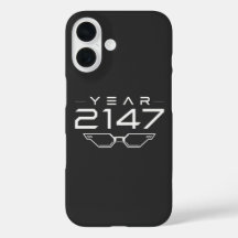ÅR 2147 Cyberpunk Sci Fi Retro Rymden