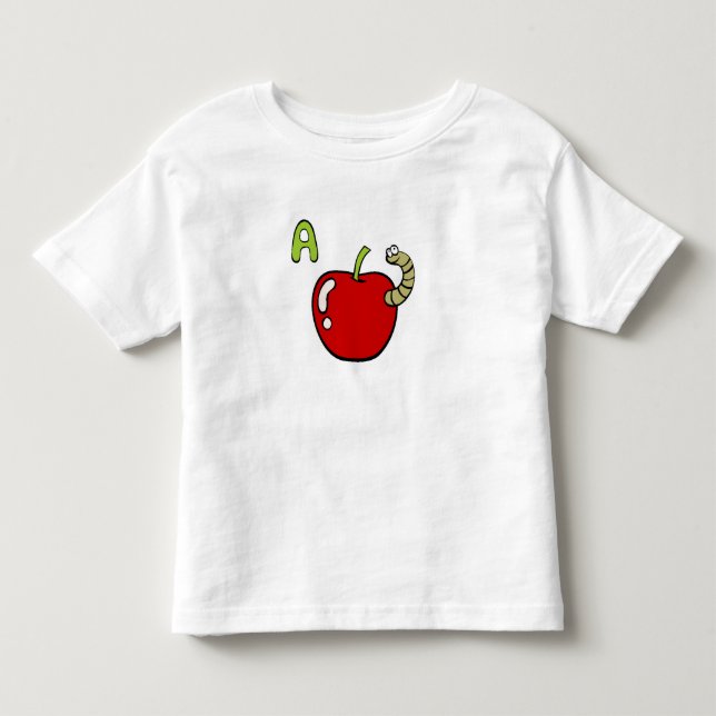 "Är A för Apple ", T-shirt (Framsida)