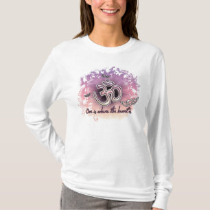 'Är Adora Om var hjärtan är hoodien T-shirt