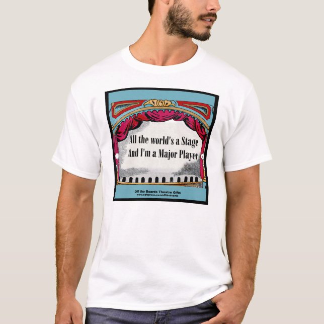 "Är alla värld en arrangera Tee Shirt (Framsida)