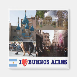 AR - Argentina - Buenos Aires - Barrio de San Telm Magnet