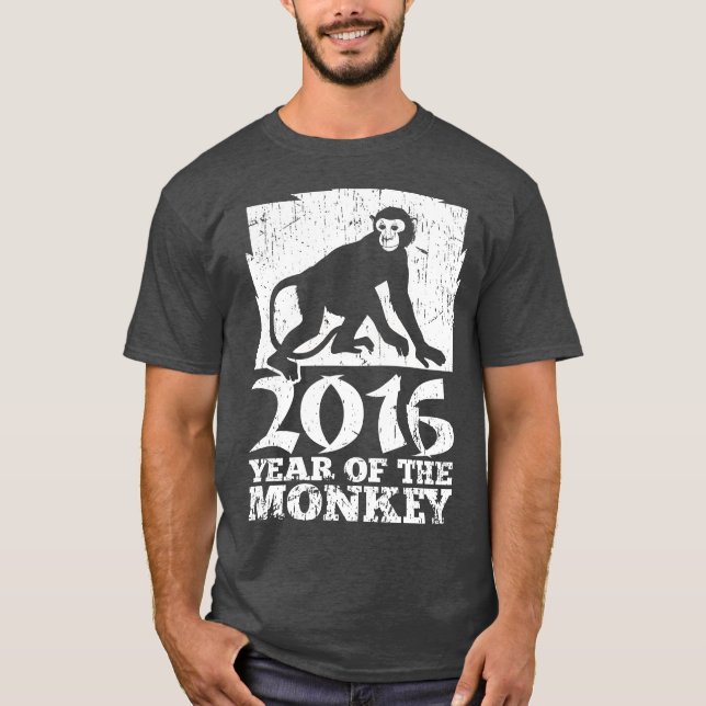 År av apan t-shirt (Framsida)
