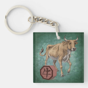 År av den kinesiska Zodiackonsten för oxe