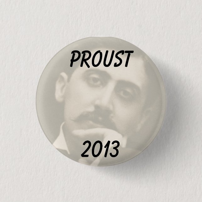 År av det läs- Proust emblem Knapp (Framsida)