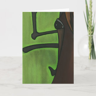 År av hästhälsningkortet helgkort