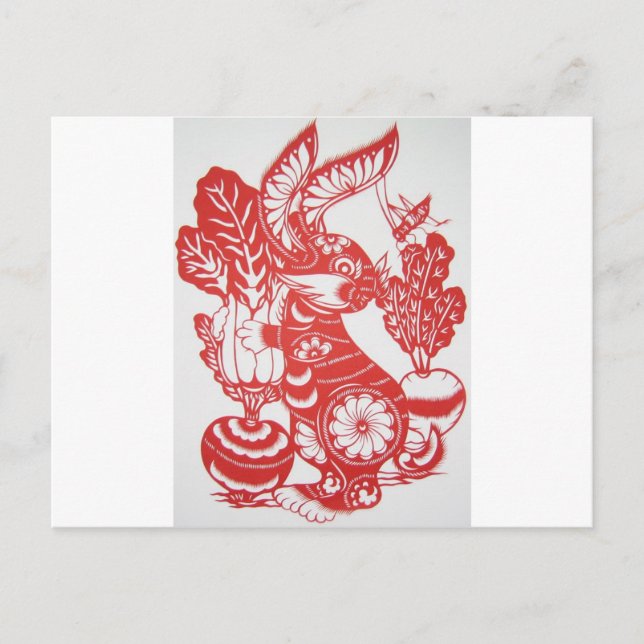 År av kaninen 2011 helg vykort (Framsida)