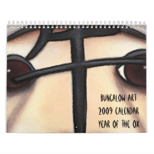 År av oxen, nolla för bungalow Art2009 Kalender