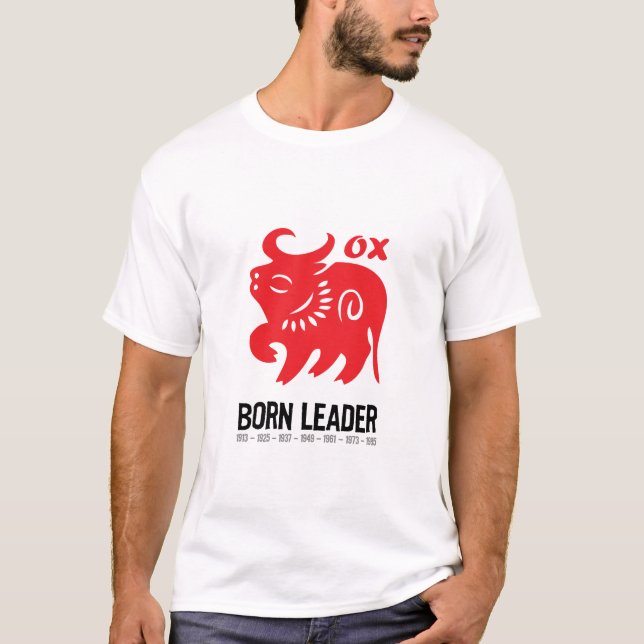 År av oxen tee shirt (Framsida)