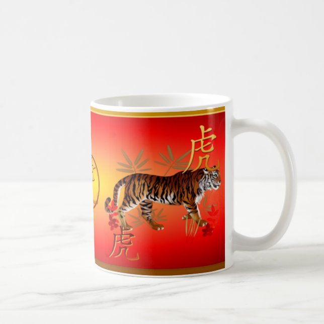 ÅR AV TIGERN KAFFEMUGG (Höger)