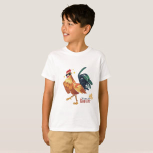 År av tuppen, kinesiskt tecken, ungar, T-tröja Tee Shirt