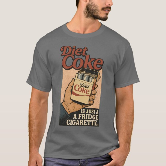 Är bara en kylcigarett t shirt (Framsida)