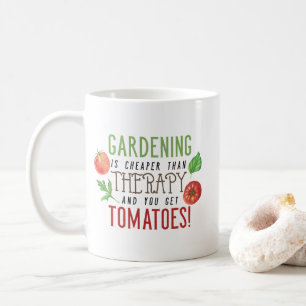 är bättre än terapi- typografi kaffemugg