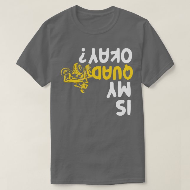Är Bikerna för min fyrhjuling okej, funktionell AV T Shirt (Design framsida)