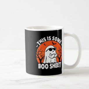 Är Boo Lakan Ghost Retro Funny Halloween? Kaffemugg