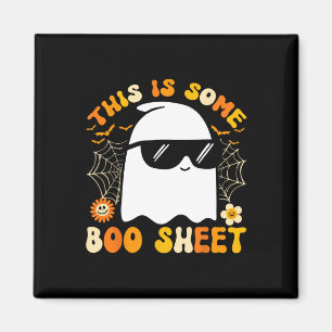 Är Boo Lakan Halloween Ghost Funny Coola Manar W Magnet