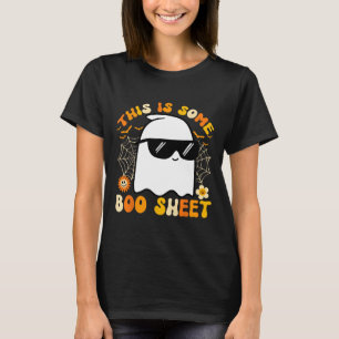 Är Boo Lakan Halloween Ghost Funny Coola Manar W T Shirt