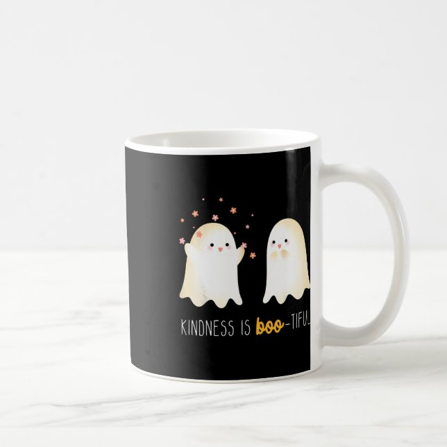Är Boo Tiful Lacher Cute Ghost Halloween Kaffemugg (Höger)