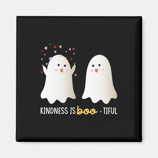 Är Boo-tiful Teacher Söt Ghost Bootiful Halloween Magnet (Framsidan)