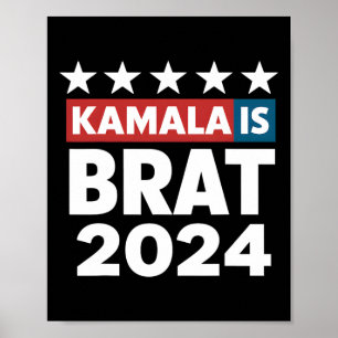 Är Brat Funny citerar Feminist Women Girl Manar Poster