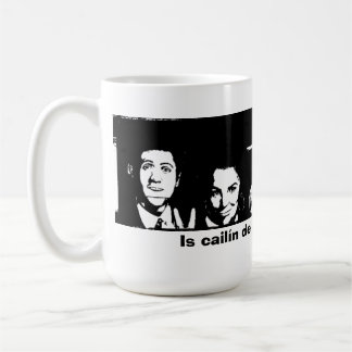 Är Cailín de chuid Dhoire mig (jag är Derry Girl) Kaffemugg