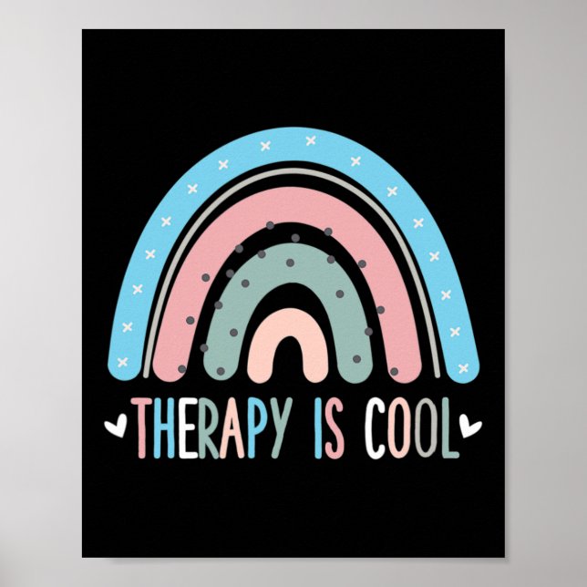 Är Cool Psykisk Hälsa Medvetenhet Terapeut Självom Poster (Framsidan)