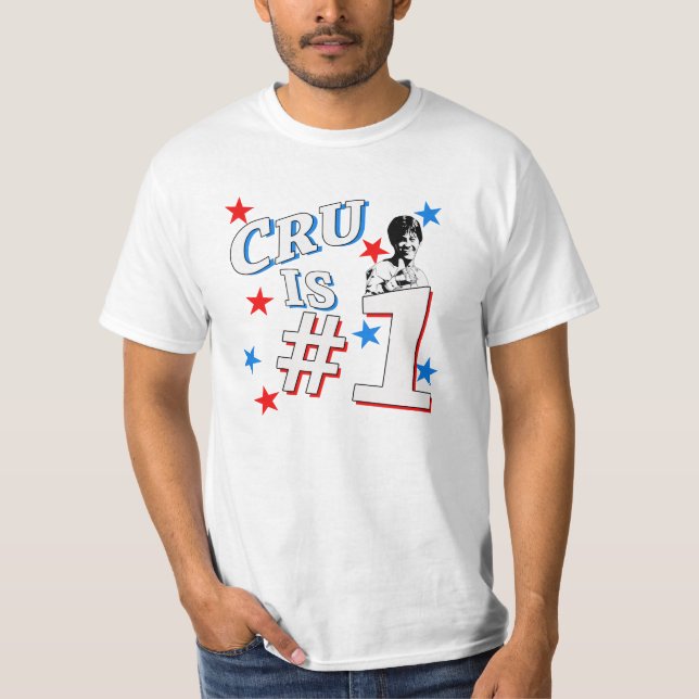 "Är Cru #1" värderar skjortan T-shirt (Framsida)