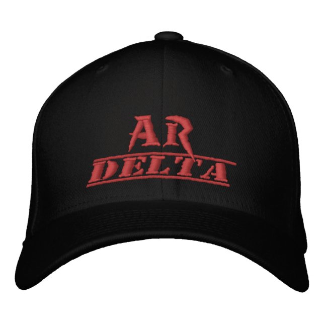 ar delta hat 01 broderad keps (Framsida)