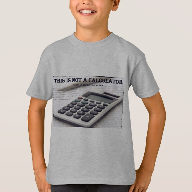 "Är denna inte en räknemaskin ", T Shirt (Framsida)