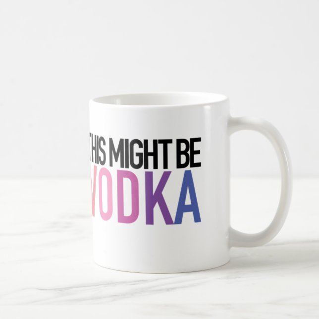 "Är denna styrka Vodka" Tea/kaffemuggen Kaffemugg (Höger)