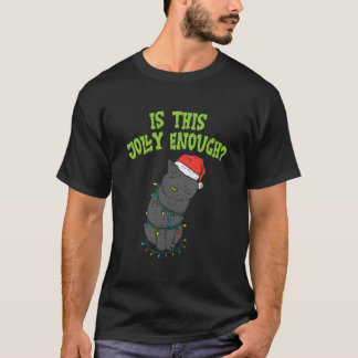 Är Denna Svarta Katt Ljus Rolig Nog T Shirt