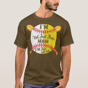 är deras nummer 1 Fläkt-softball Baseball Mamma 12 T Shirt