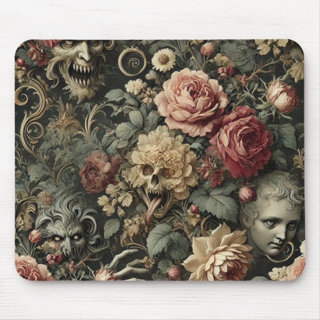 Är det allt som finns - gotiic Victorian? Musmatta (Framsidan)