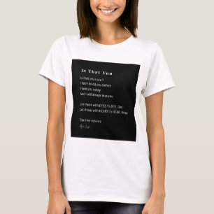 Är det att du ser kärlek dikt? t shirt