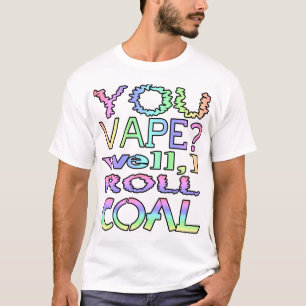Är det du? Jag rullar kol T-shirt