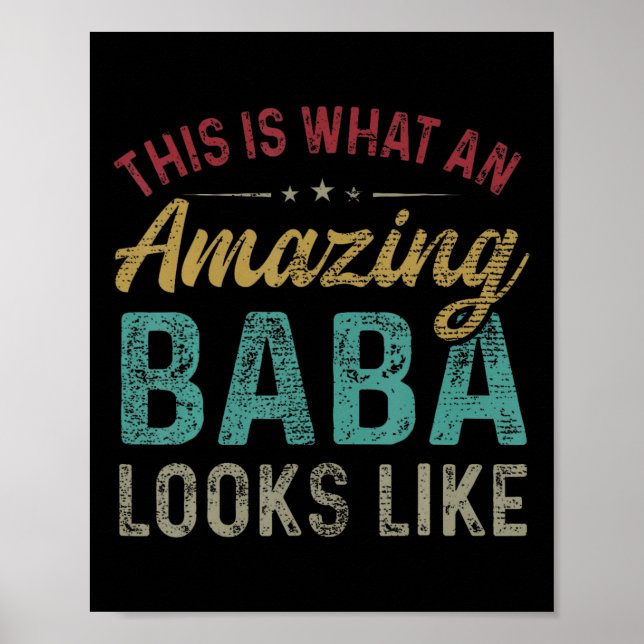 Är det en Fantastisk Baba ser ut som Fars dag? Poster (Framsidan)