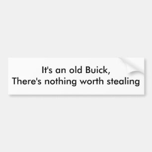 "Är det en gammala Buick… ", Bildekal