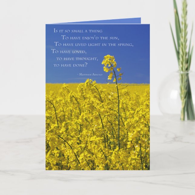 Är det en så liten Sak? Kort (Framsida)