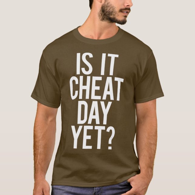 Är det en värmedag än en vacker dag? t shirt (Framsida)