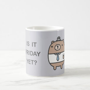 Är det Fredag än? Kaffemugg