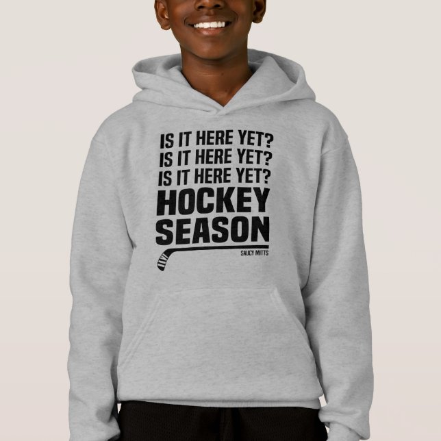 Är det här ännu? Hockey för hockeysäsongungdom T-shirt (Framsida)
