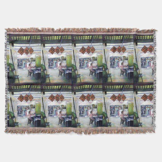 Är det här Dragon som komar med Hjul? Filt (Framsidan)