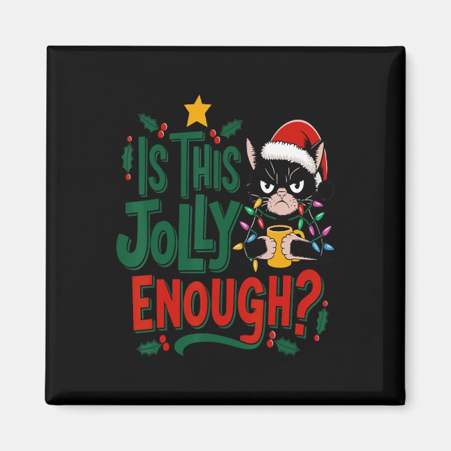 Är det här God jul tre i Black Cat? Magnet (Framsidan)